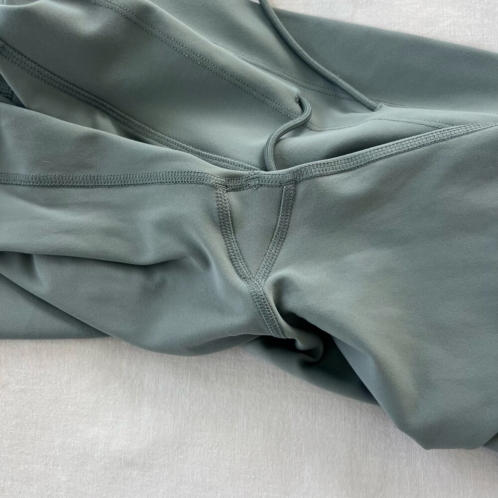 Vuori Daily Leggings High Rise Drawstring Blue Green Activewear Yoga Pants - Picture 11 of 14